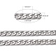 304 Stainless Steel Curb Chains CHS-O002-02-5
