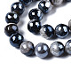 Chapelets de perles d'agate naturelle G-Q998-014B-3