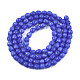 Opaque Solid Color Glass Beads Strands GLAA-N045-002-A09-2