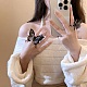 Кольцо-манжета из акрила в стиле ретро с несколькими слоями для женщин FS-WGB2728-01-3