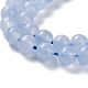 Dyed Natural Malaysia Jade Beads Strands G-G021-02A-07-4