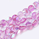 Synthetic Moonstone Beads Strands G-S283-10mm-13A-1