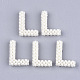 Handgefertigte ABS-Kunststoff-Perlen in Perle FIND-T039-18-L-1