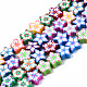 Handmade Polymer Clay Beads Strands X-CLAY-N008-051-1
