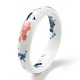 Bracelets en porcelaine imprimés pour femmes à la mode BJEW-J184-02-2