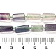 Natural Fluorite Beads Strands G-G068-A17-01-5