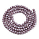 Chapelets de perles en verre électroplaqué&nbsp;EGLA-A034-P3mm-A12-2