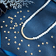 Hobbiesay 100pcs perles d'espacement en laiton KK-HY0003-62-5