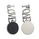 (Jewelry Parties Factory Sale)304 Stainless Steel Dangle Ear Studs EJEW-G261-05-3