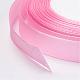 Cinta de conciencia rosa de cáncer de mama que hace materiales cinta de raso de una sola cara RC12mmY004-2