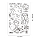 PandaHall Cat Decorative Clear Stamps DIY-WH0167-56-654-2
