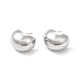 Rack Plating Brass Chubby Stud Earrings for Women EJEW-H091-39P-1