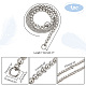 PandaHall Elite 1Pc Plated Acrylic Bead Chain Bag Handle FIND-PH0009-63-2