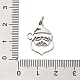 Noël 304 pendentifs en acier inoxydable STAS-K265-10P-3