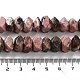 Natur Rhodonit Perlen Stränge G-D091-A06-5