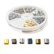 240 pièces 6 couleurs galvanoplastie perles de rocaille en verre SEED-SZ0001-013-1