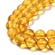 Perles d'ambre naturel brins G-L584-02-2