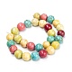 Natural Howlite Beads Strands G-C180-22B-3