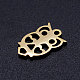 201 Stainless Steel Hollow Charms STAS-Q201-JN275-2-2