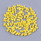 2-trou perles rocailles en verre opaque SEED-S023-28B-01-1