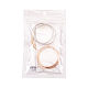 304 Stainless Steel Hoop Earrings EJEW-YW0001-01E-2