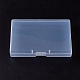 Contenants de perles en plastique transparent CON-WH0021-20-1