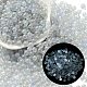 Светящиеся в темноте прозрачные стеклянные круглые бусины GLAA-F124-B10-1