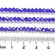 Supports de perles de verre opaques EGLA-A035-P3mm-B07-4