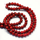 Baking Painted Glass Round Bead Strands DGLA-Q019-10mm-49-3