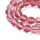 Synthetic Moonstone Beads Strands G-F142-6mm-07-3