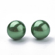 Perles d'imitation en plastique écologique MACR-S277-6mm-C-4
