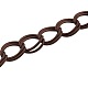Red Copper Tone Oval Iron Double Link Chains X-CH-R07-10x7mm-R-NF-1