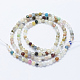 Chapelets de perles en pierres naturelles mélangées X-G-J369-04B-3mm-2