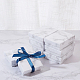 Benecreat 12 confezione di scatole regalo con ciondoli di gioielli in cartone rettangolo effetto marmo bianco con inserto in spugna CBOX-BC0001-21-6