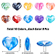 SUNNYCLUE 80Pcs 10 Colors Acrylic Imitation Gemstone Beads MACR-SC0001-06-2