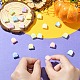 20 Stück Acrylperlen mit UV-Beschichtung&nbsp;OACR-YW0005-01-5
