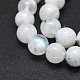 Brins de perles de pierre de lune arc-en-ciel naturel G-I249-B04-03-3