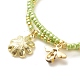 Ensemble de bracelets extensibles en perles de verre 2pcs BJEW-JB08088-05-7