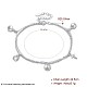 925 стерлингового серебра шарм браслеты BJEW-BB30286-6