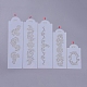 Plantillas de plástico ecológicas Moldes para pasteles en aerosol DIY-G020-13-1