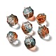Perles en verre transparentes&nbsp;GLAA-D025-05C-1