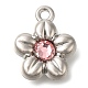 Crémaillère pendentifs en alliage placage&nbsp;PALLOY-M055-03P-01-1
