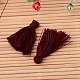 Cotton Thread Tassels Pendant Decorations NWIR-P001-03R-1