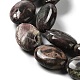 Brins de perles de jaspe en pierre de richesse naturelle G-L164-A-25-4