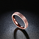 Donne design perfetto anelli in acciaio al titanio RJEW-BB15720-7RG-5