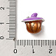Halloween Messing Emaille europäische Perlen KK-A203-04B-P-3