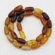 Natural Striped Agate/Banded Agate Beads Strands G-L008-07-2