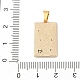 Латунь с подвесками из фианита KK-Q096-12G-3