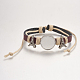 Genuine Cowhide Bracelet Making MAK-I007-07AS-A-1