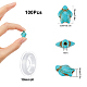 Sunnyclue diy kits de fabricación de pulseras elásticas de cuentas de tortuga DIY-SC0015-28A-A-2